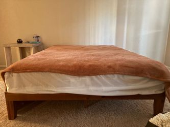 Bed frame and mattress