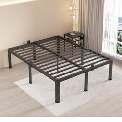 Queen Metal Bed Frame 18 Inches