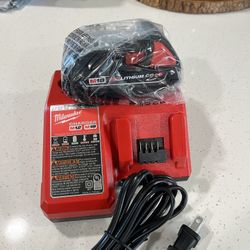 Milwaukee Charger And Battery