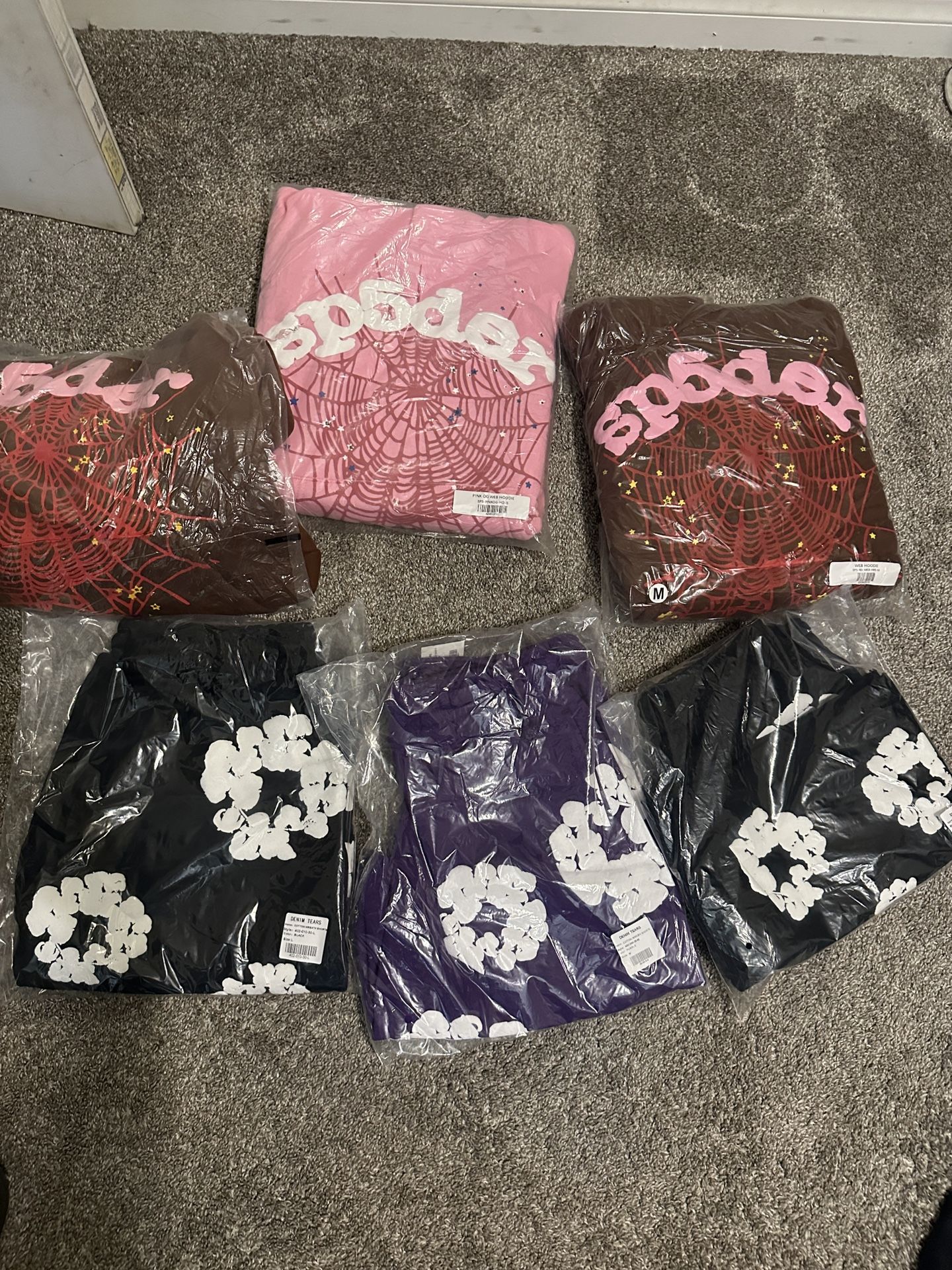 Sp5der Hoodies