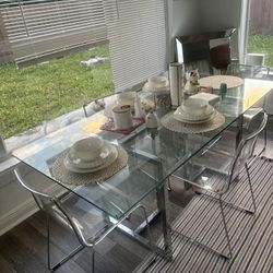 Dining Table With Chairs Comedor Con Sillas