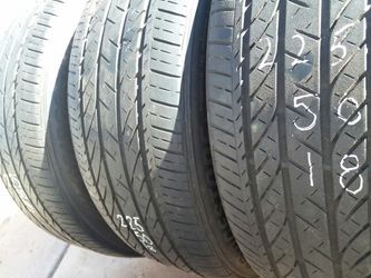 225 50 18 three Bridgestone tires $20 each