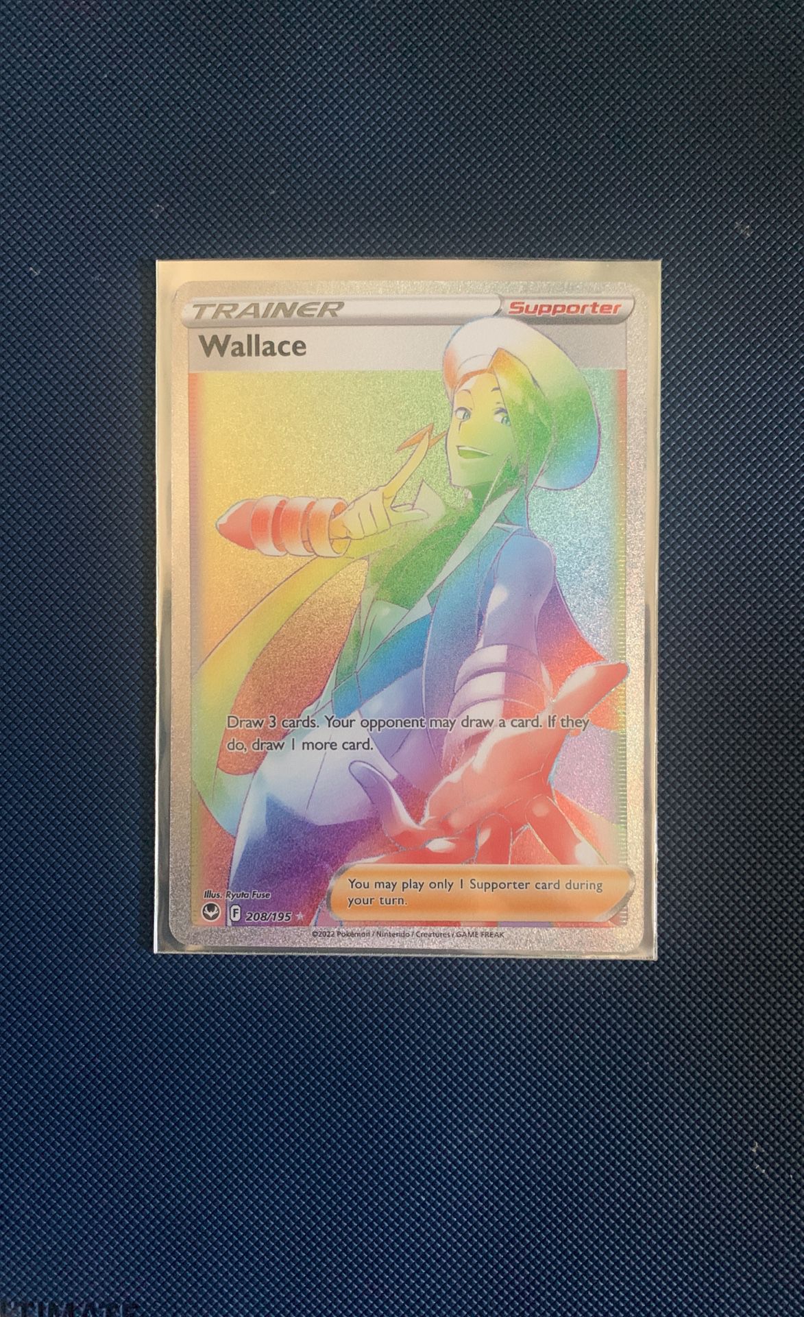 Wallace (Secret) - SWSH12: Silver Tempest (SWSH12) Pokemon Card Single