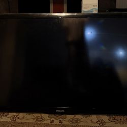 55” Black Flatscreen Philips  TV