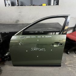 2020-2021-2022-2023-2024-2025 AUDI A4 ALLROAD LEFT FRONT DOOR OEM USED