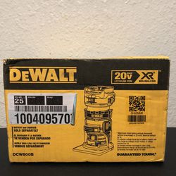DEWALT 20V MAX XR Cordless Brushless Fixed Base Compact Router (Tool Only)