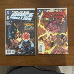 Forever Evil Rogues Rebellion #1 And #2 
