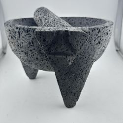 Authentic Mexican Molcajete 8”