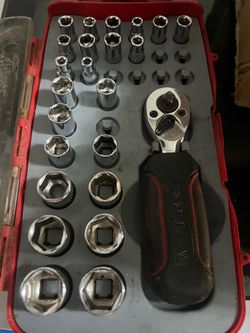 Ratchet and Socket Set