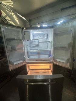 GE Profile Stainless Steel French Door Refrigerator