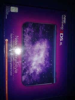 Nintendo 3Ds XL new galaxy style