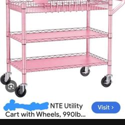 New Heavy Duty Moving Utility Cart PINK $60 OBO 