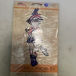 Julie Nutting Prima Marketing Cling Stamps with Metal Dies “Witch”