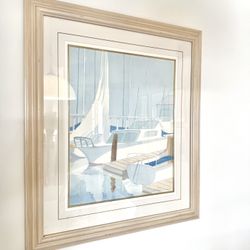 sailboat watercolor painting