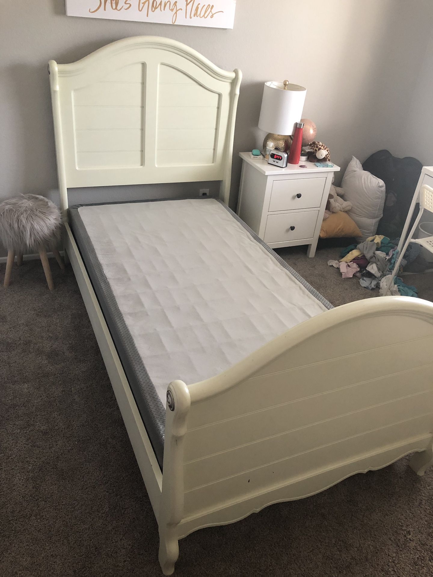 Pottery Barn Twin bed frame