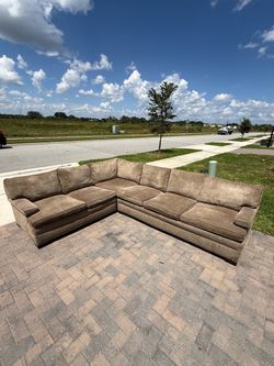 Fabric Sectional Couch