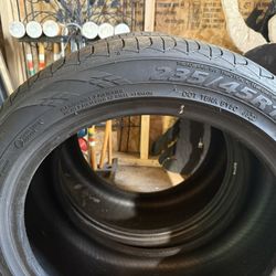 Tires (2) 235/45/17 Sentury