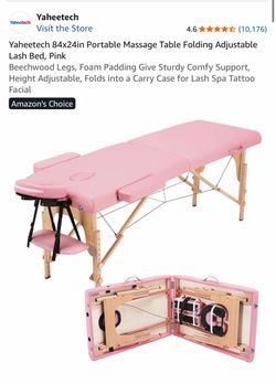 Pink Lash bed