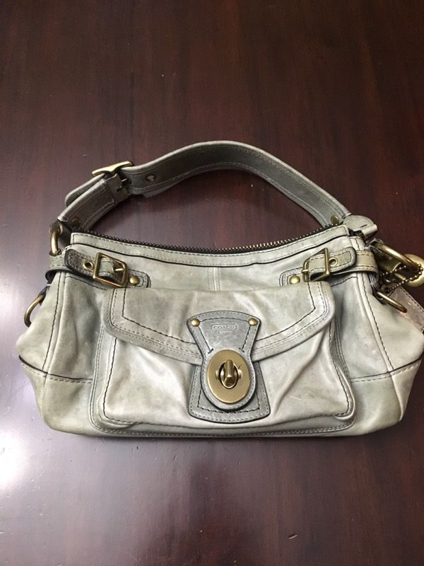 Coach 11127 Coach Legacy Vachetta Satchel in Clay Good condition