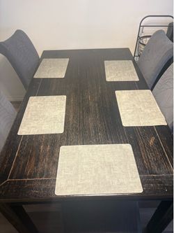 Dining take for sale with chairs