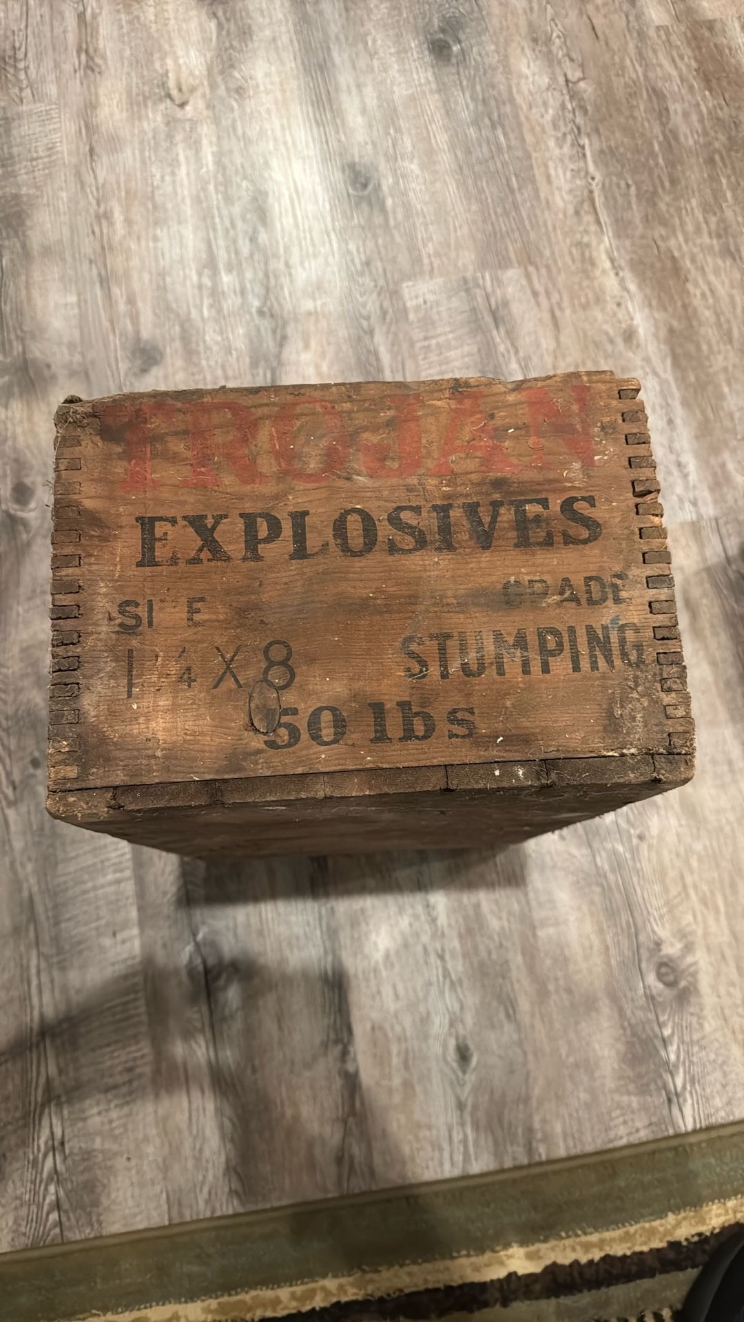 Dynamite Create Vintage Dynamite Wooden Crate for Sale in Chehalis, WA - OfferUp