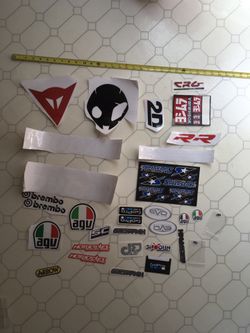 motorcycle decal sticker and wheel rim strips