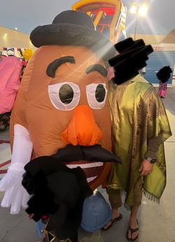 Encanto Bruno Costume / Poncho halloween