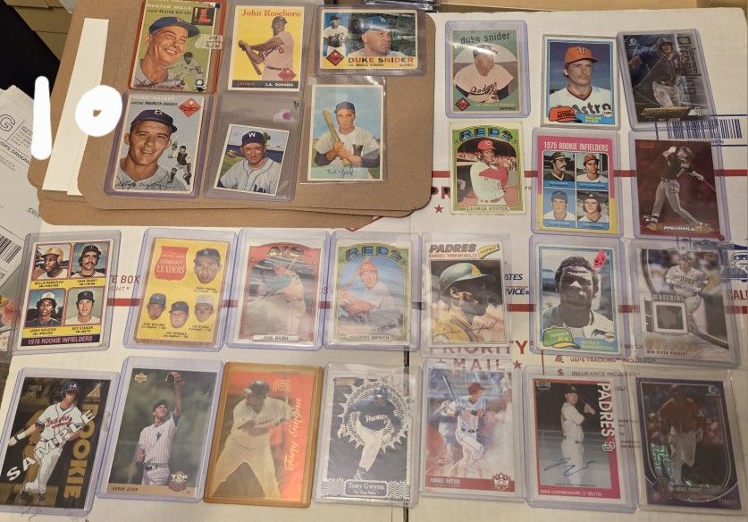 $10 Each Card baseball