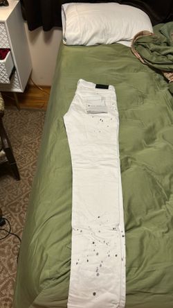 White purple jeans worn twice