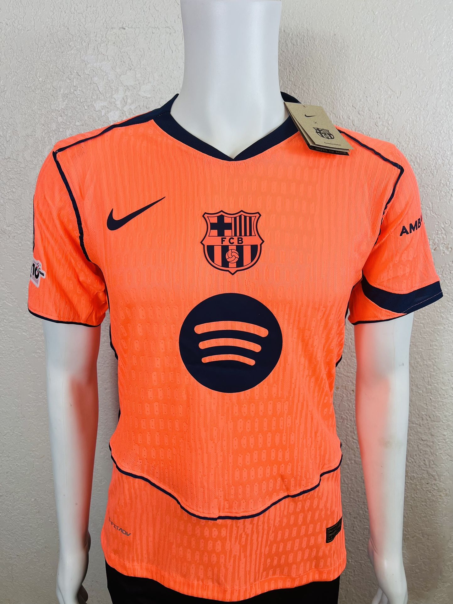 PLAYER VERSION BARCELONA 2025/26 #10 LAMINE YAMAL THIRD JERSEY Whit CHAMPIONS PATCH