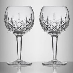 Set Of 15 Waterford Wine glasses. Vintage/Engraved Waterford. Lismore Collection