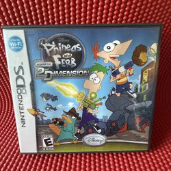 Phineas And Ferb Across The 2second Dimension Nintendo Ds