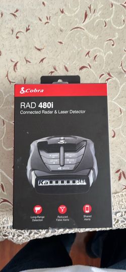 Cobra 480i radar detector
