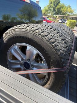 245/70R17 Goodyear A/T tires