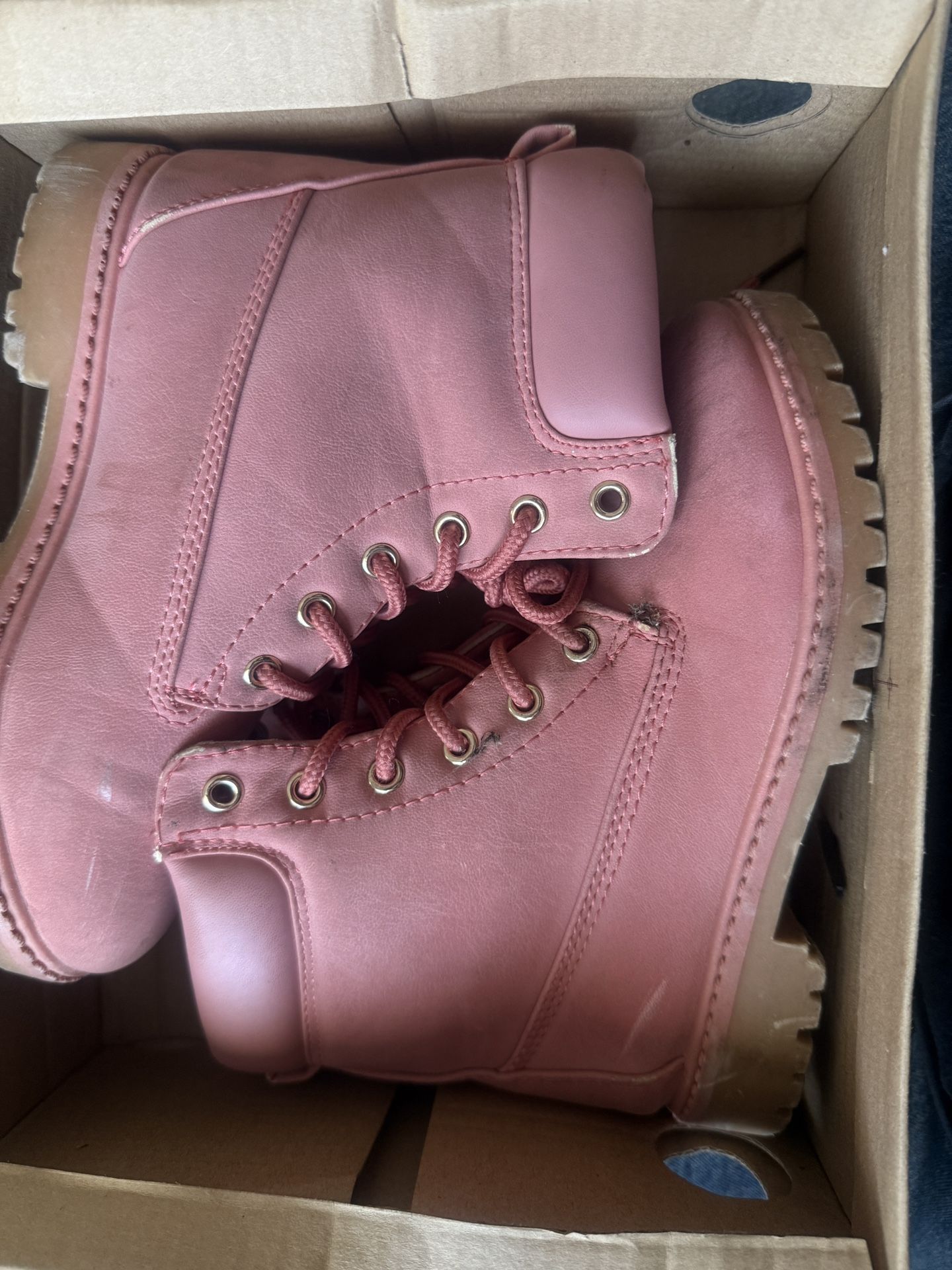 Pink Kids Boots