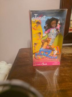 Skateboarding janet barbie doll