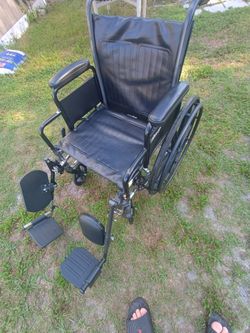 Large wheel chair