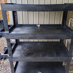 Rubbermaid 3 tier utility cart
