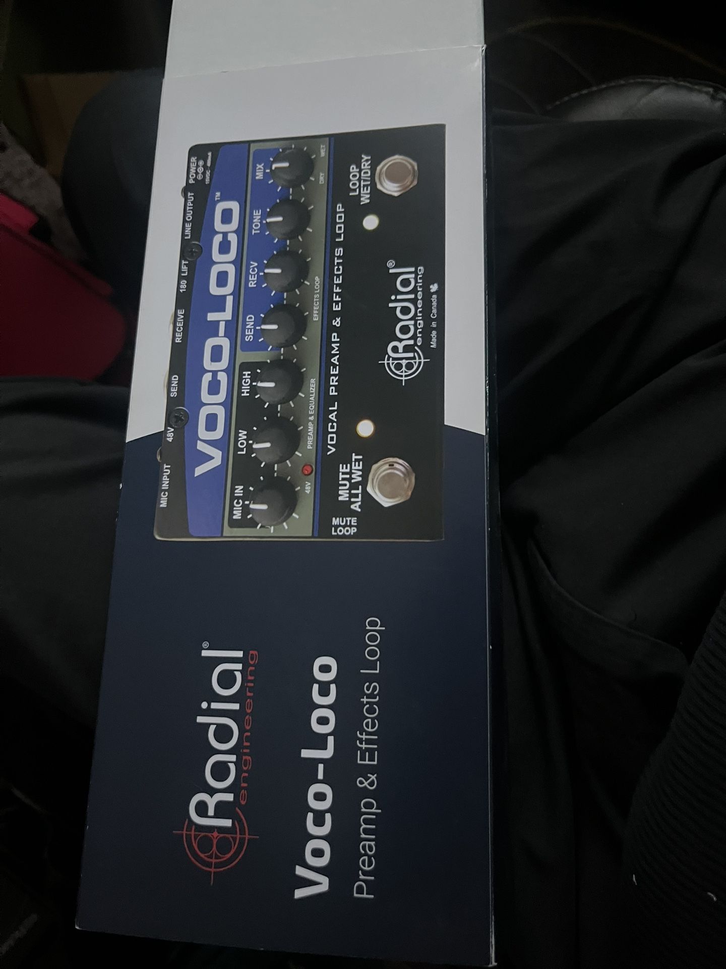 Radial voco-loco preamp & FX loop