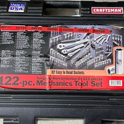 Craftsman 122 Piece Mechanic Tool Set Brand New 