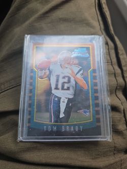 Tom Brady 2000 Bowman Chrome Rookie Card
