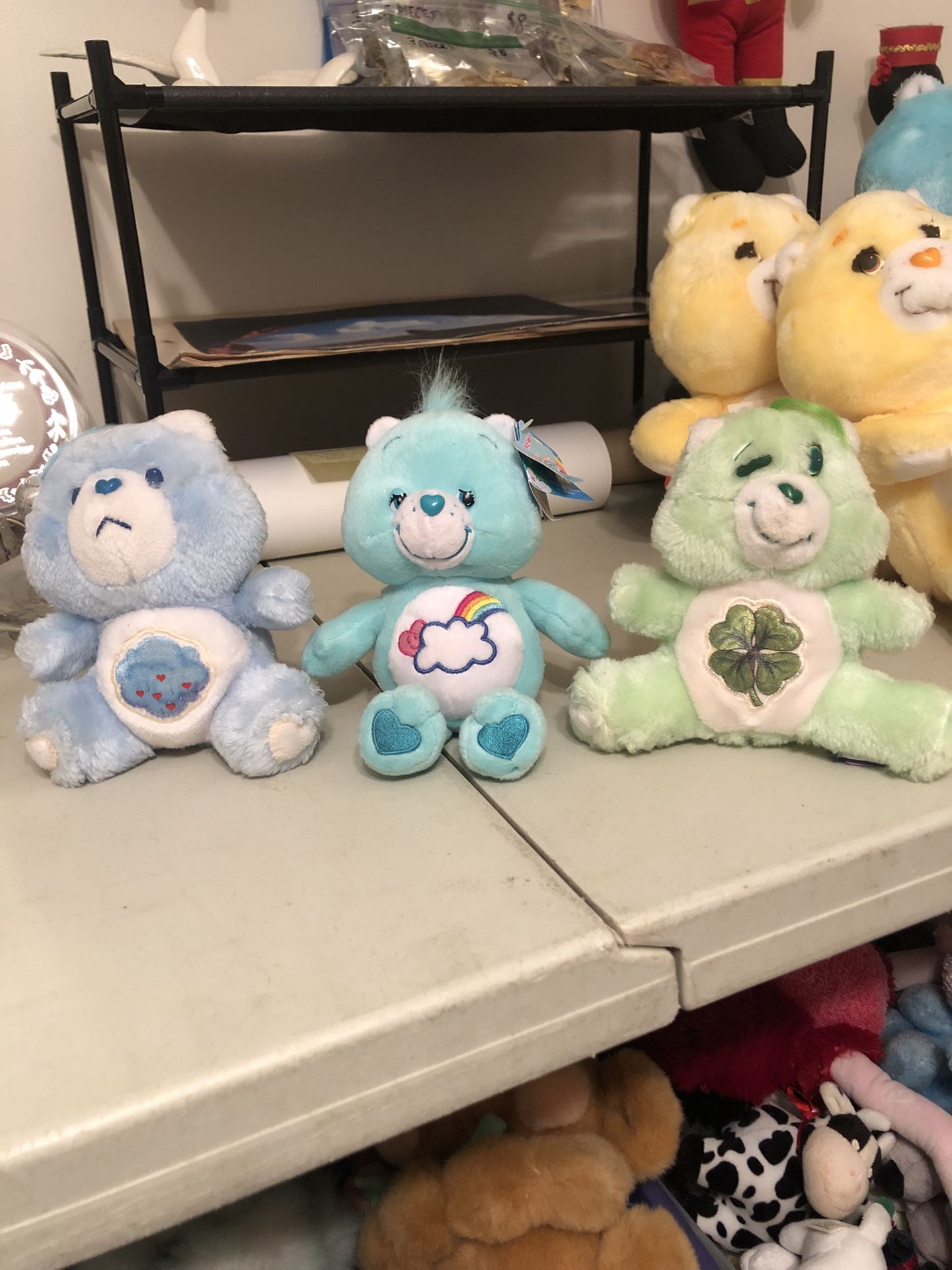 Vintage Care Bears - Small Ones - Lot Of 3 - $50