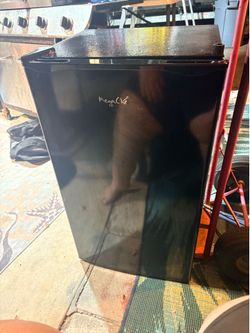 Mini Fridge with Freezer black
