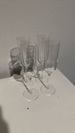 Champagne glasses
