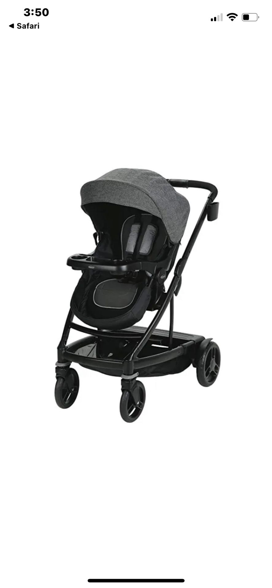 Graco Uno To Duo Stroller. One Seat Included. Double Option.