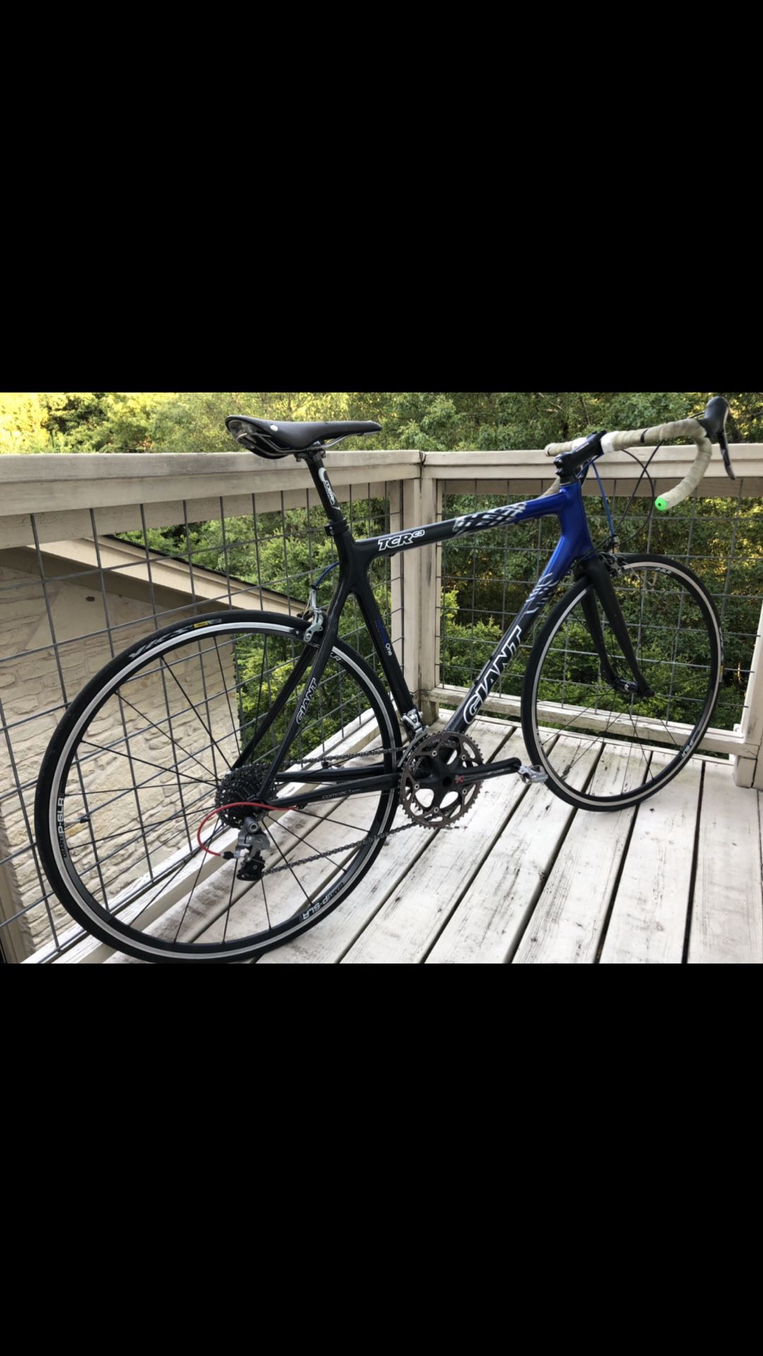 Giant TCR race road bike. Rare parts! Feather light