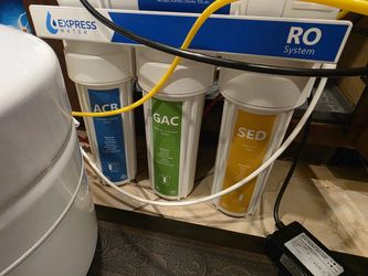 Express Water 11-Stage UV RO System — Cracked Manifold, Great for Parts