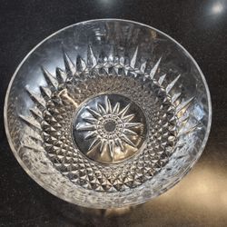 Arcoroc of France Bowl, Star on Bottom, Crystal Glass