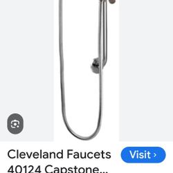 NEW CFG 40124 3-Spray Handheld Shower, 24" Grab Slide Bar - Chrome B49