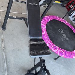 Bench Set And Weights